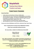 Team Teach Training 6hr Foundation
