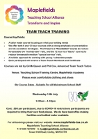 Team Teach Training 6hr Foundation